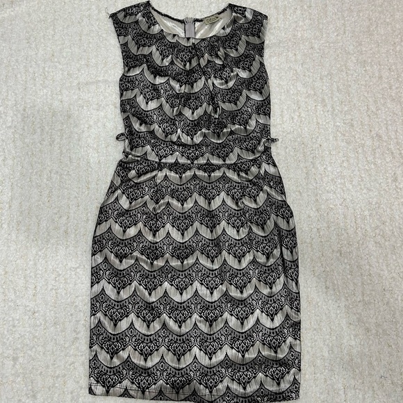 Celine by Champion Womens Sleeveless Basic Dress Size S black and grey - Picture 8 of 13